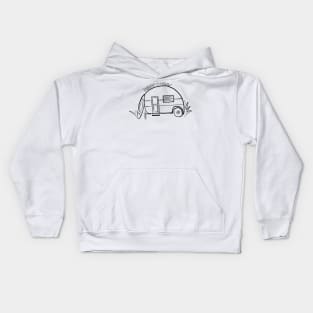 Happy Camper v. 2 Kids Hoodie